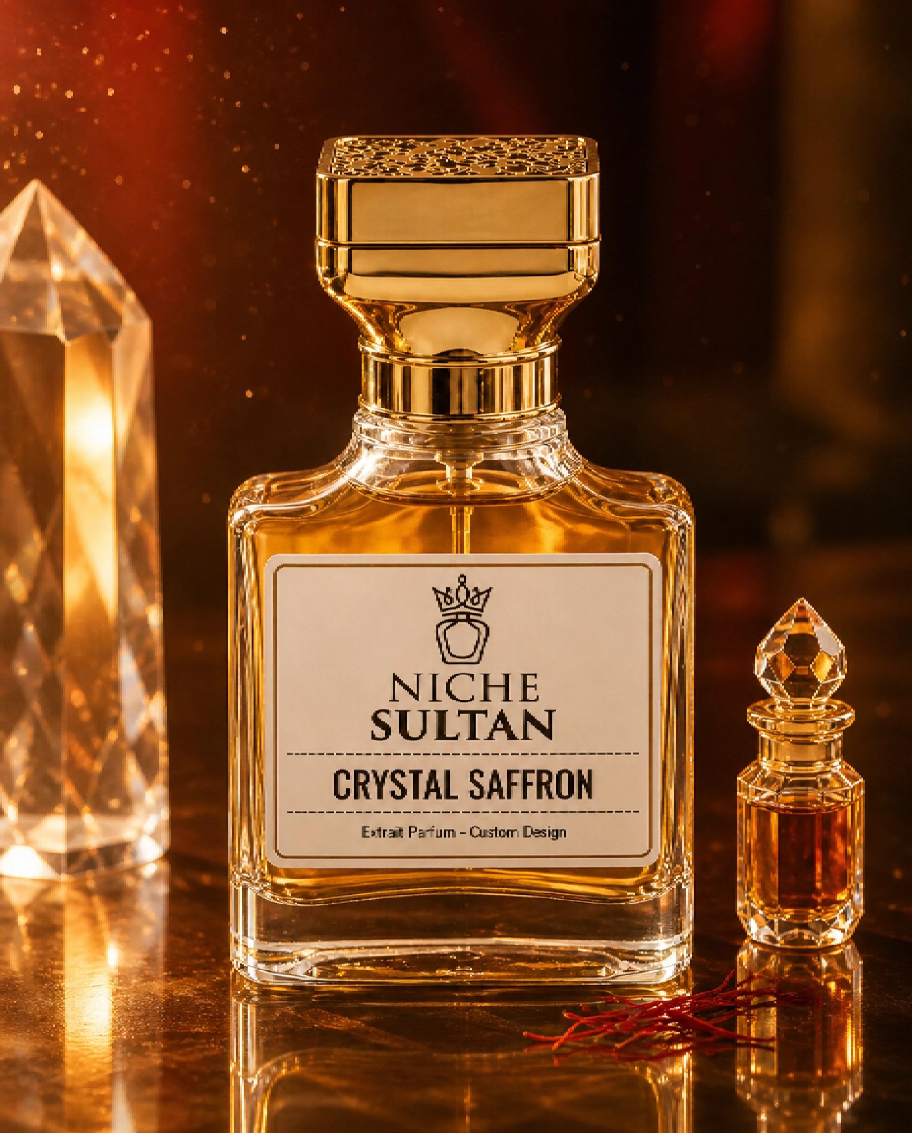NICHE SULTAN - CRYSTAL SAFFRON (Ateş ve Reçinenin Dansı)